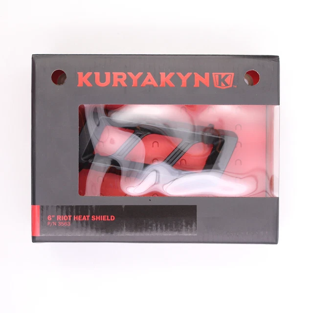 Genuine Kuryakyn Riot Heat Shields Part Number - 3563