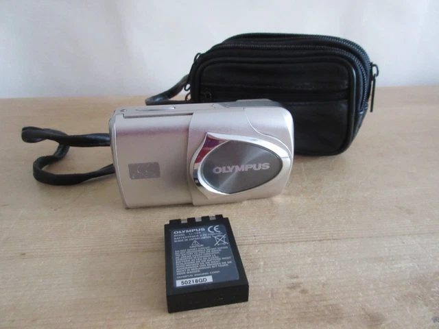 Olympus Mju 410 4.0MP Compact Digital Camera with battery - Working