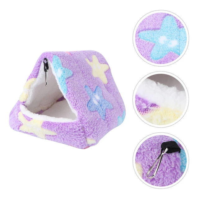 1Pc Winter Hamsterbett Pet Mäuse Winter Winter Hamster Bett Lustige Pet Hütten