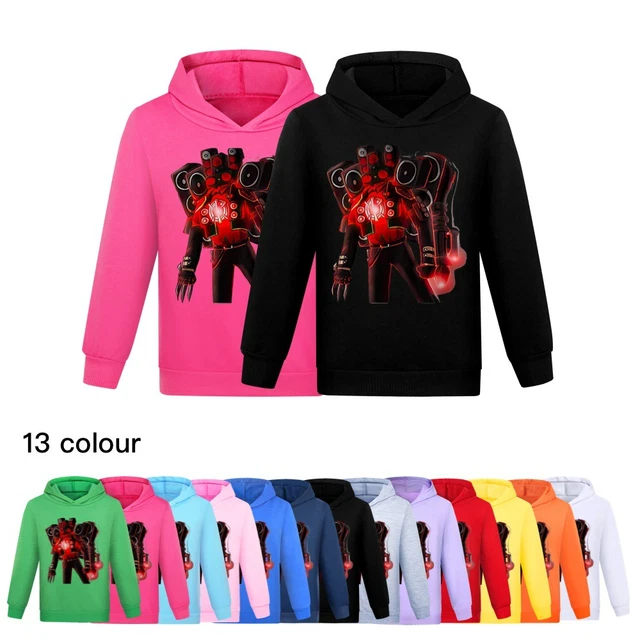 Felpa a maniche lunghe ragazzi ragazze con cappuccio moda maglietta sportiva HD hot stamping DE