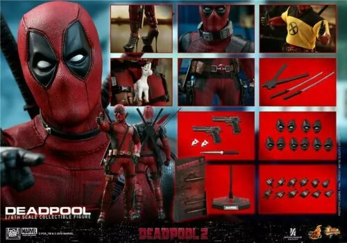 IN STOCK New Hot Toys MMS490 Deadpool 2 New 1/6 Figure 2.0