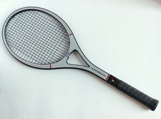 Raquette De Tennis Vintage ROSSIGNOL FT 6.60 VAS CPP - Fabriquée En France, Taille 4 3/8, Occasion