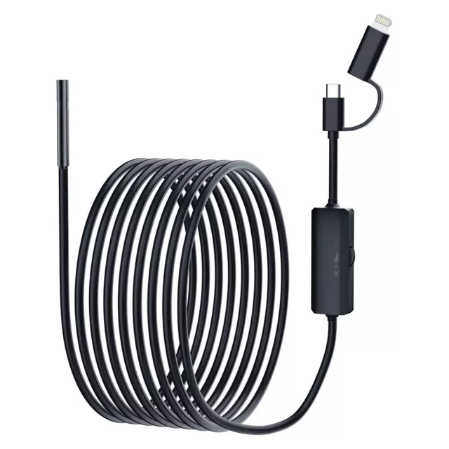 USB LED Endoskop 2-10M Wasserdicht Endoscope Inspektion Kamera Für Android iOS 2