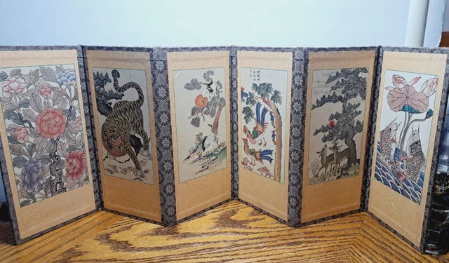Korean Style Table Top Screen Divider 9'' H