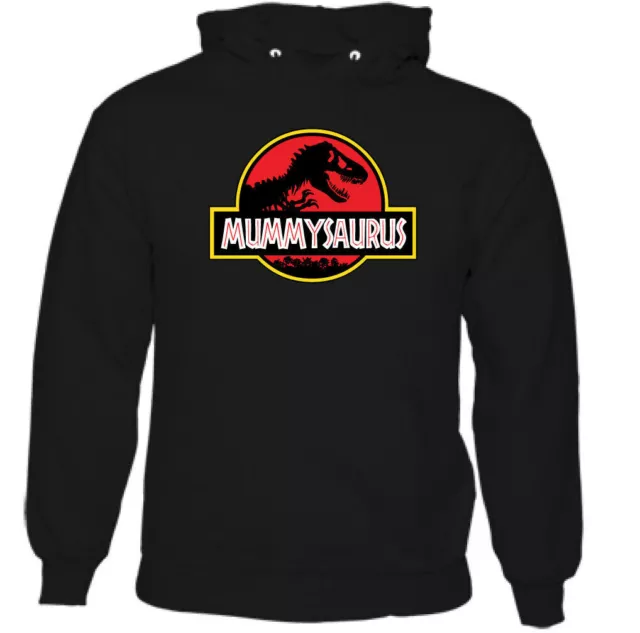 Mummysaurus Uomo Felpa con Cappuccio Divertente Festa Della Mamma Regalo per Top