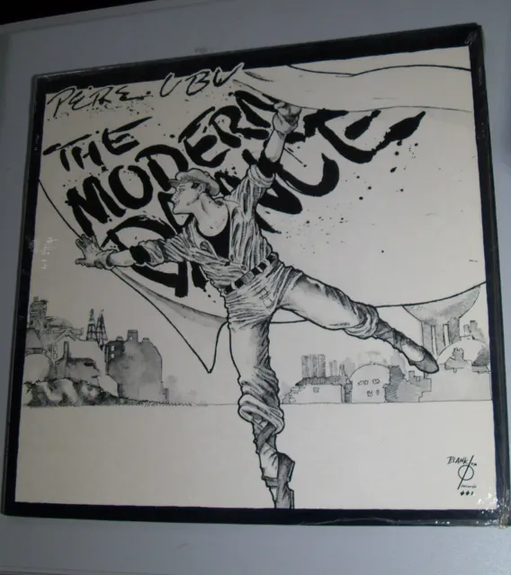 PERE UBU-THE MODERN DANCE LP EXC+ Vinyl Record 1st Press US 1978-blister ouvert