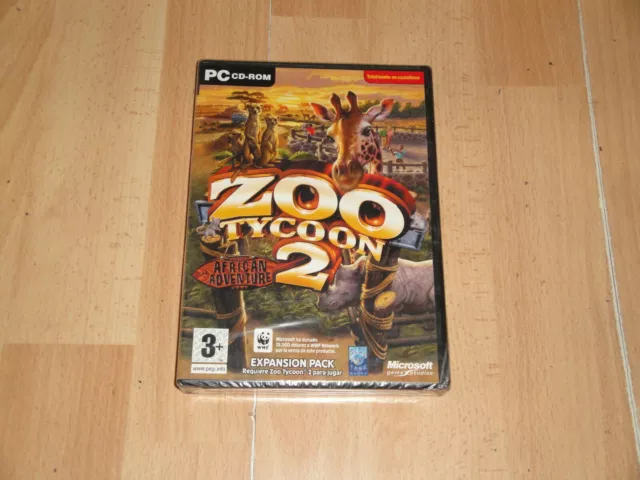 Zoo Tycoon 2 African Adventure Expansion Pack Para Pc Nuevo Precintado