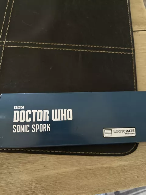 Doctor Who Sonic Spork Loot Crate Exclusive Official BBC