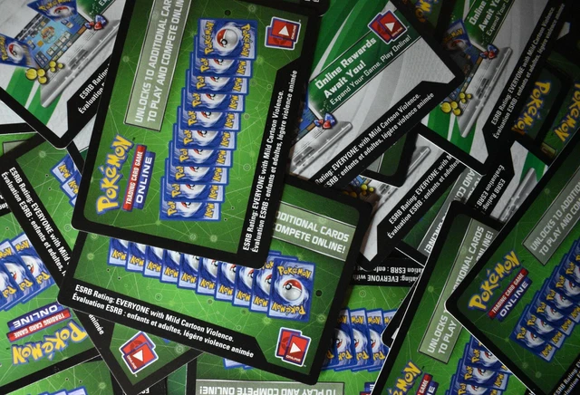 x5 Pokemon TCG Online Code Cards - Unused -  Pick Your Set Codes Messaged Fast