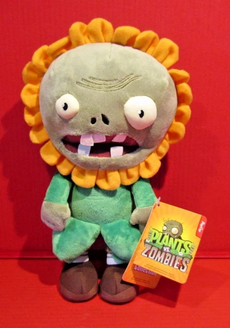 Popcap Toy PLANTS VS ZOMBIES Plush Toy Sunflower With Tags Garden Zombie Sega ...
