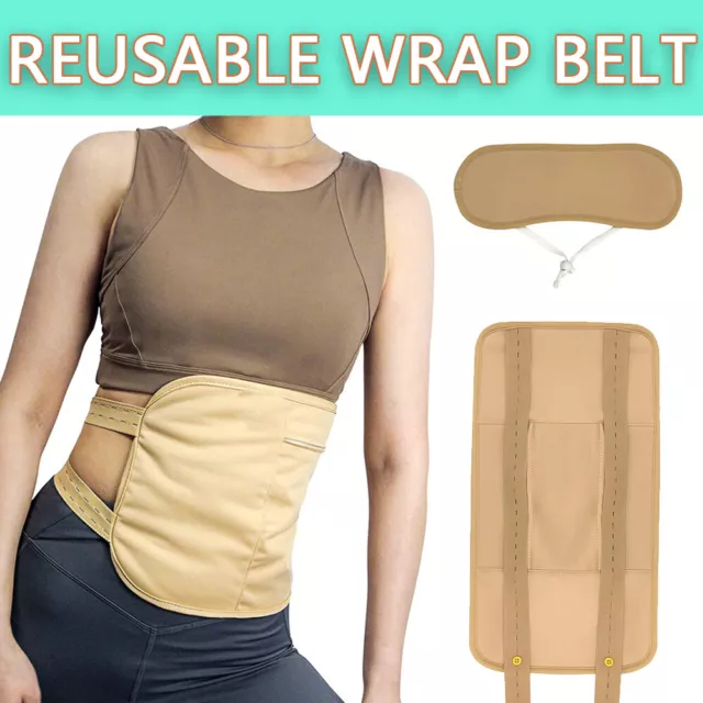 Compress Wrap Belt Castor Oil Pack Kit Cushion Pad  Inflammation Toxin Remover