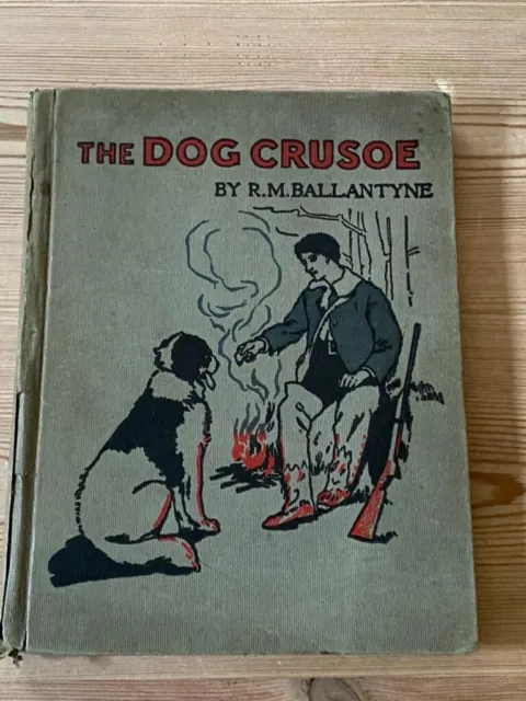 Rare  Newfoundland Dog Story Book Circa 1900 By Ballantyne Illustrated