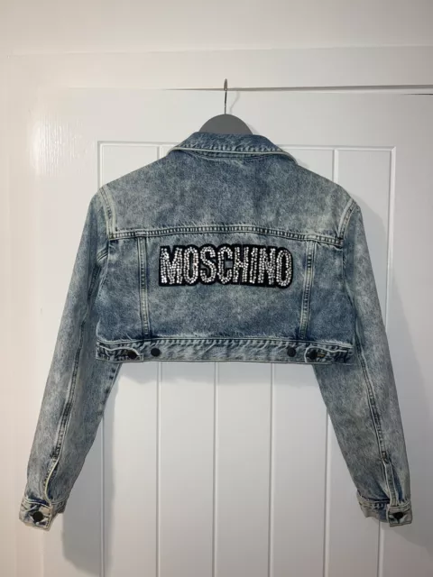 Moschino h&m deals denim jacket