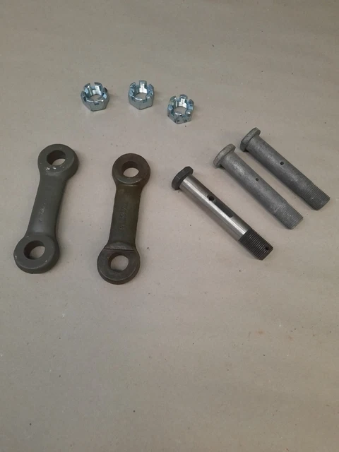 NOS Dodge M37 Front Spring Shackle Set with bolts and nuts