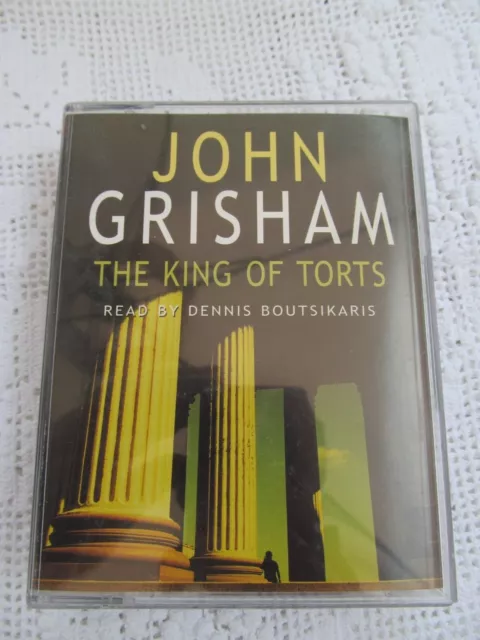 John Grisham THE KING OF TORTS Audio Cassette Tape Book Random House VGC