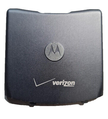 Battery Back Door For Motorola Razr V3m Metallic Flip Phone Verizon Version Gray
