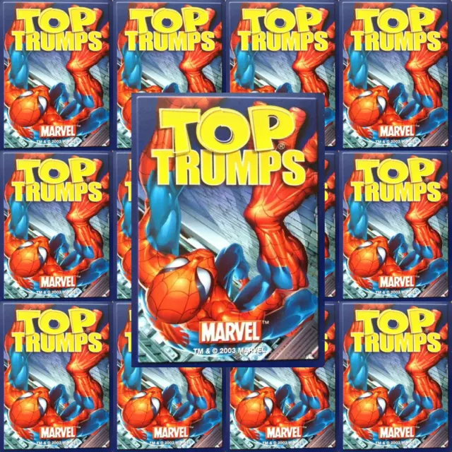 Top Trumps Single Cards Marvel Comic Cartoon Characters - Various (FB3)