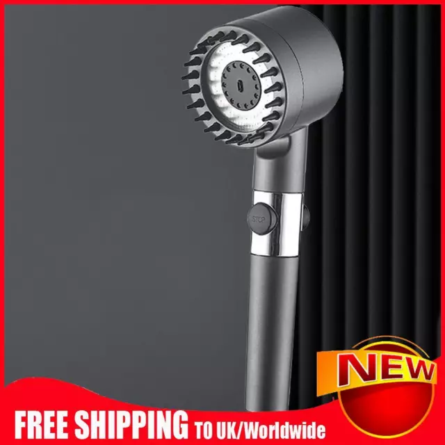 3 Modes SPA Shower Head High Pressure Bathtub Shower Head 4-point Hose Interface