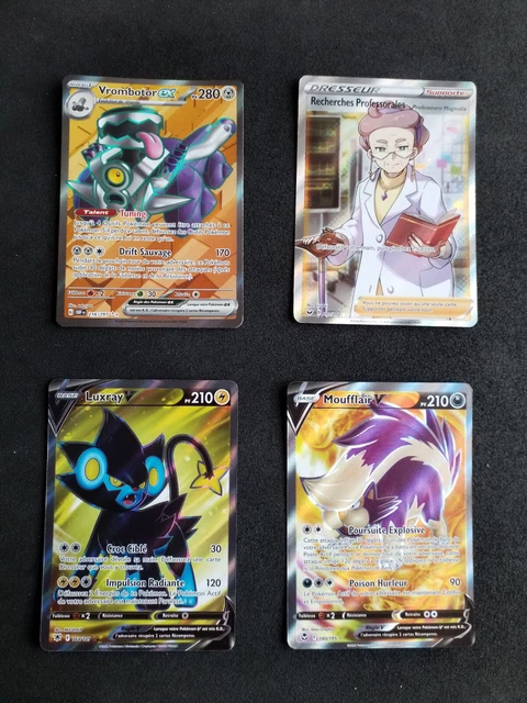 Lot de 4 cartes pokemon - Collection