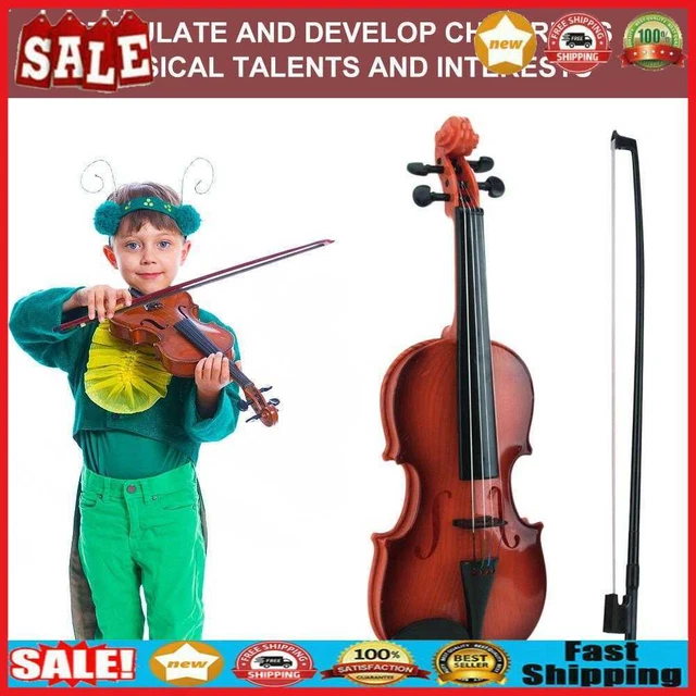 Acoustic Violin Toy Adjustable String Simulation Musical Instrument Kid Gifts