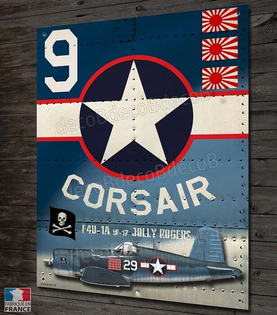 Déco Murale en Métal D'avion de Chasse | Decor – Achetez maintenant