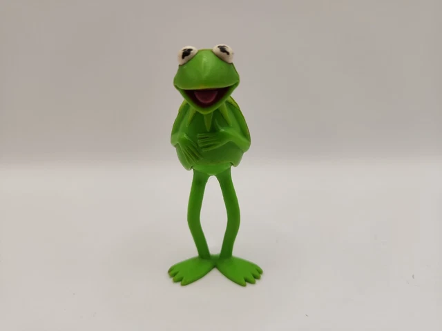 KERMIT THE FROG VINTAGE FIGURE 1976-1978 Jim Henson MUPPETS SHOW ~ 3" RARE