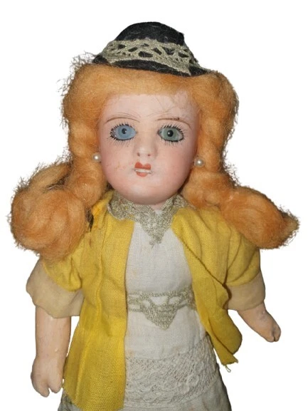 Poupée ancienne: Belle  Limoges taille 10 56 cm