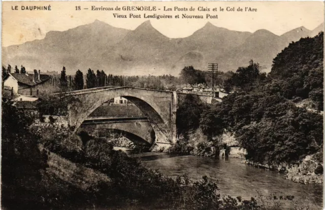 CPA Les Ponts-de-Claix et le Col de l'Arc - Vieux Pont FRANCE (962384)