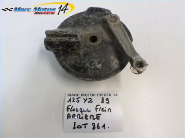 Flasque De Frein Arriere Yamaha 125 Yz
