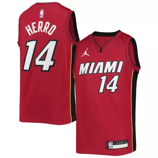 NWT Nike Miami Heat Tyler Herro 14 Icon Edition Swingman Jersey Mens 60 3XL  $120