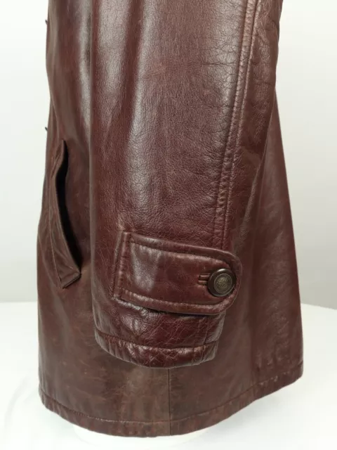 Men's Petroff Vintage Leather Flying Jacket XXL 3