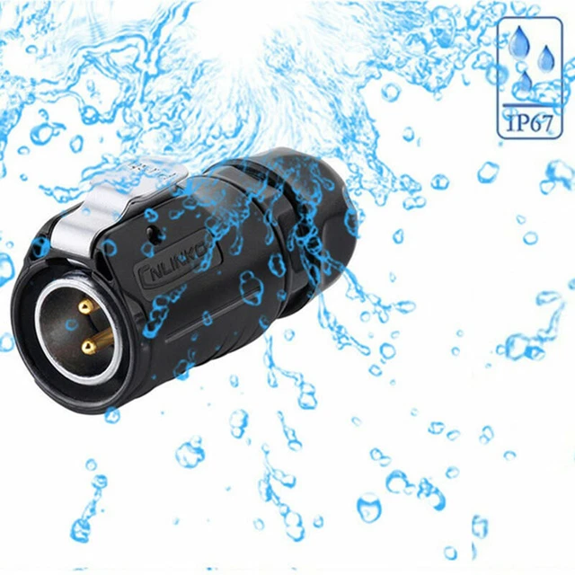 Connecteurs étanches Weipu Série SP13 - IP67 Et IP68