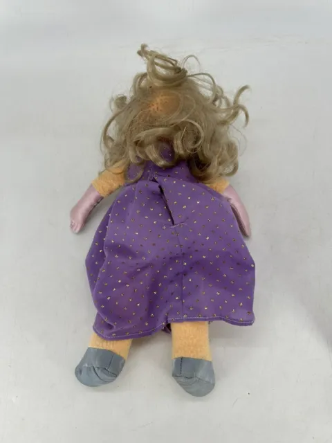 Vintage Miss Piggy Muppet Plush Doll 15” Fisher Price Jim Henson #890 2