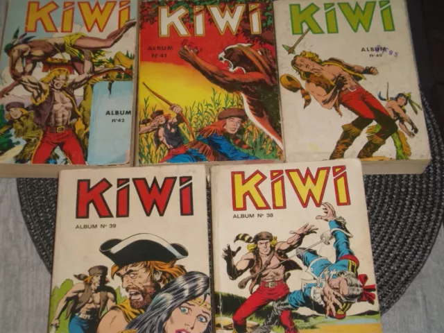 Album Kiwi Numeros  38 - 39 - 40 - 41 - 42