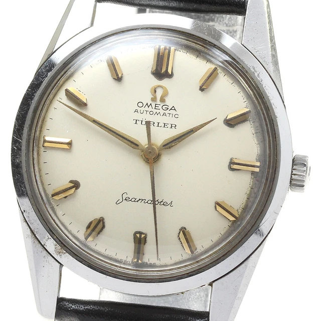 OMEGA SEAMASTER TURLER Silver Dial Automatic Men s Watch 814835 574.00 PicClick