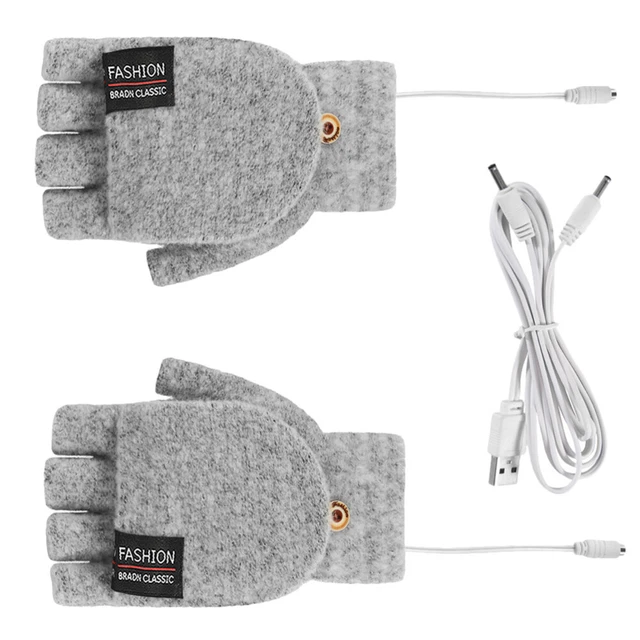 Tricot Gants Chauffants Hommes Et Femmes De Travail Électriques
