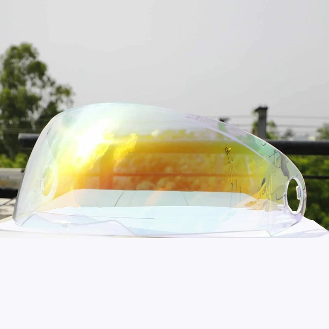 HELMET VISOR NIGHT Vision Gold visor For Steelbird SBA1 Model Helmets