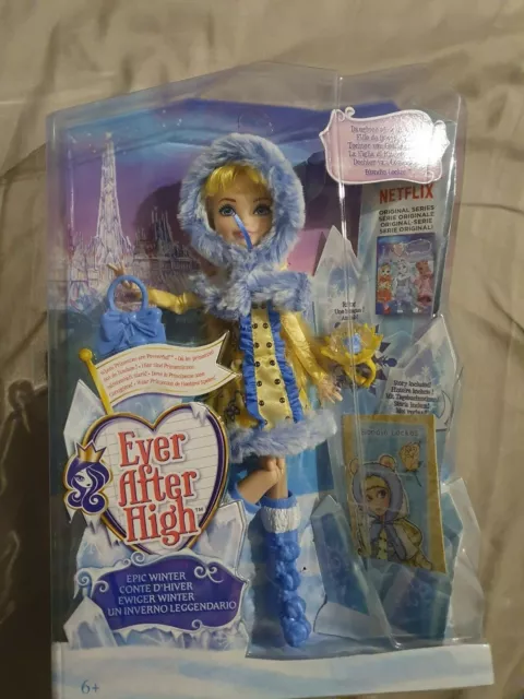 Ever After High Blondie Lockes Epic Winter Ewiger Winter neu & OVP  beschädigt