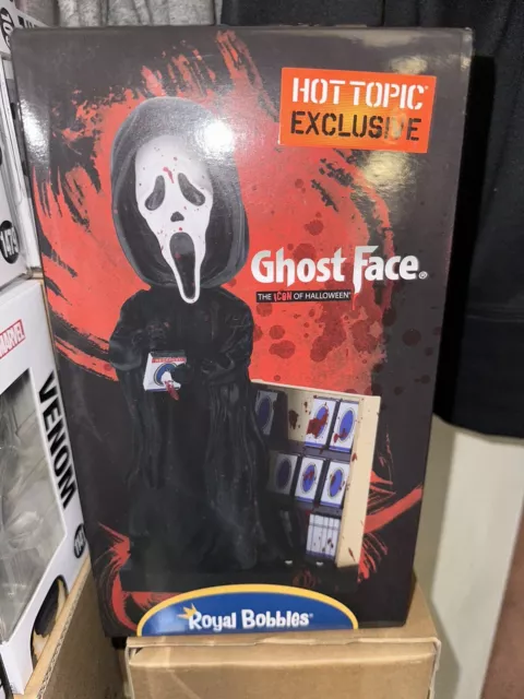 Ghostface Glow-in-the-Dark Bobblehead Royal Bobbles Scream Hot Topic Exclusive