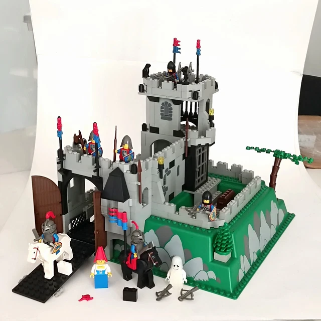 LEGO CASTLE KING'S Mountain Fortress 6081-1 (1990) Lion Knights EUR 139 ...