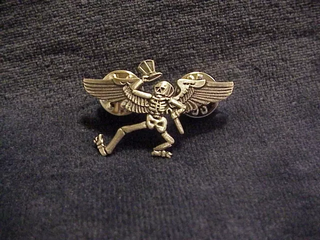 Grateful Dead Uncle Sam Skeleton Wings Pin Free Shipping In The U.s.