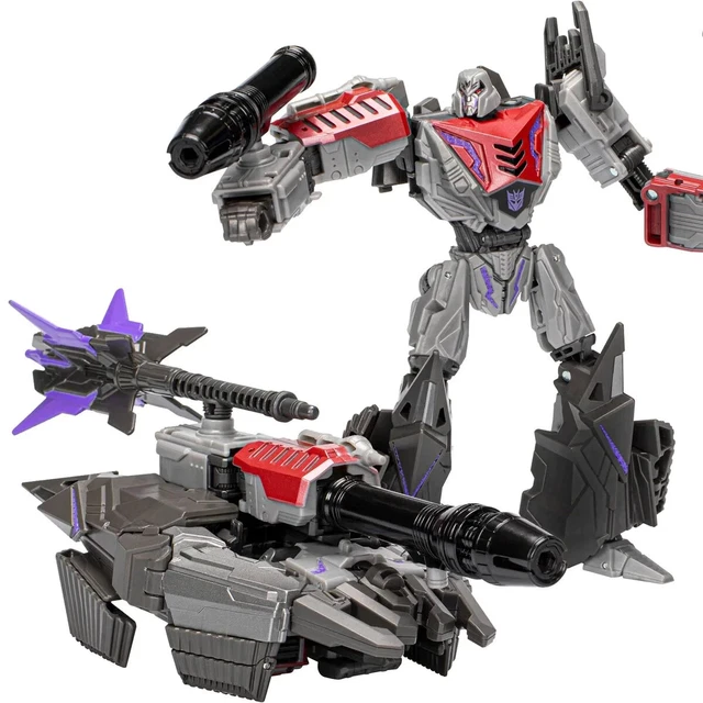 Transformers - Studio Series Voyager Class 04, Figurine Megatron Gamer Edition De 16,5 Cm, Inspiré Du Jeu Vidéo "Transformers: War For Cybertron