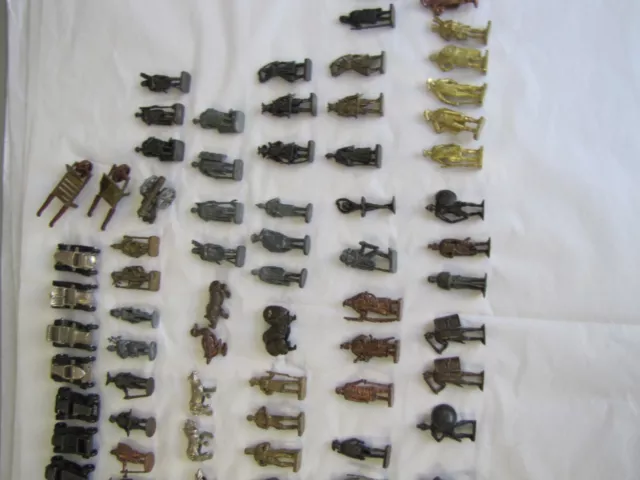 LOT 103 METALL FIGUREN Soldat METAL FERRERO KINDER ANCIEN SOLDAT USA Animaux +++ 3