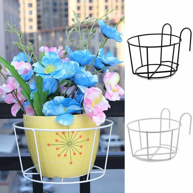 Sill de fenêtre Garde-corps Pot à fleurs suspendu, Balcon Pot de planteur,