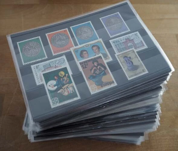 1981 Luxemburg; 65 komplette Jahrgänge ohne Block, postfrisch/MNH, ME 982,-