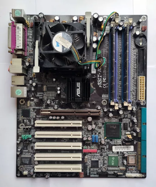 Abit IC7-G Motherboard with Pentium 4 3GHz HT CPU and 2GB RAM Test OK!