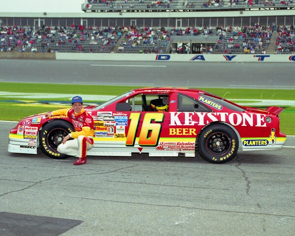 Wally Dallenbach Jr 1993 #16 Keystone Beer Daytona 500 8X10 Glossy Photo