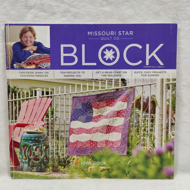 MISSOURI STAR QUILT Co BLOCK Idea Book Vol 2 Issue 3 Seasonal Quilt