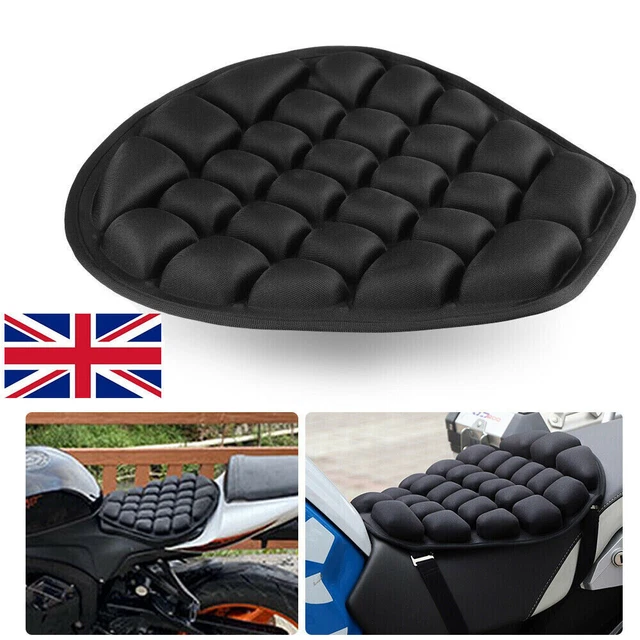3D MOTORCYCLE SEAT Pad Motorbike Cover Universal Comfort Air Cushion