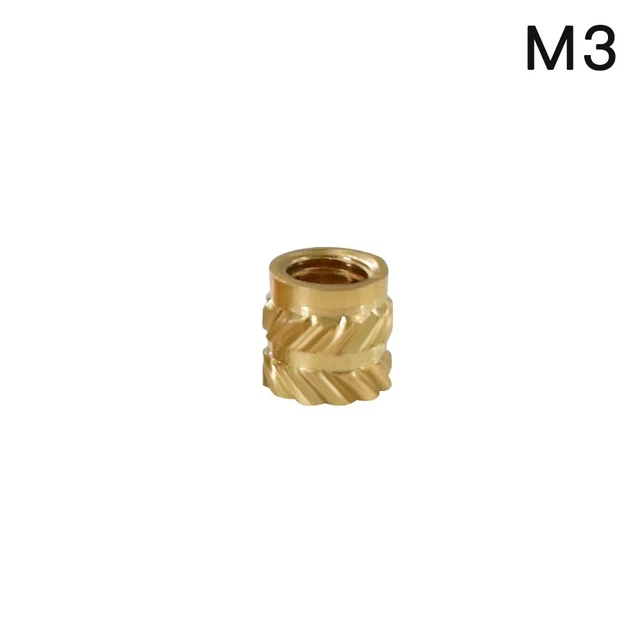 10* M3/M4/M5 Brass Twill Nut Copper Thread Inserts Nut,Industrial Hardware,New